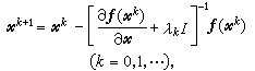 非線性方程組數值解法