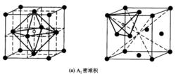 A1型密堆積