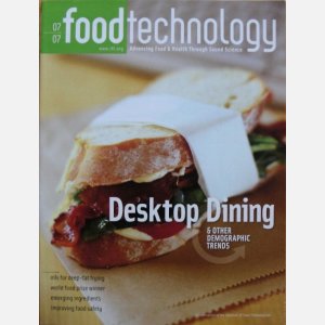 美國 FOOD TECHNOLOGY JULY 2007 食品技術協會月刊