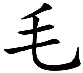 毛[漢字]