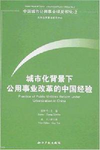 城市化背景下公用事業改革的中國經驗