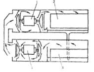 圖1全封閉型離心式制冷機組筒圖