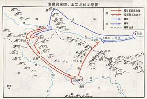 諸葛亮第四、五次北伐