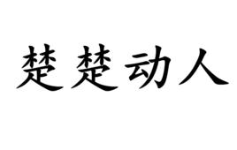 楚楚動人[漢語辭彙]