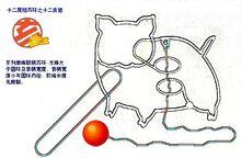 中國古典智力玩具-十二生肖系列巧環賞析