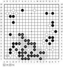 本因坊秀哉——雁金準一（先）