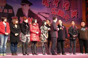 蔡鈞導演在“替身傳奇樂翻天”首映會演講