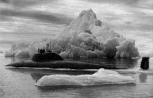 705型攻擊核潛艇在北極地區活動