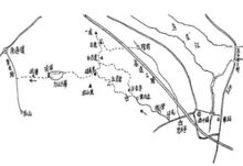 五虎山手繪地圖