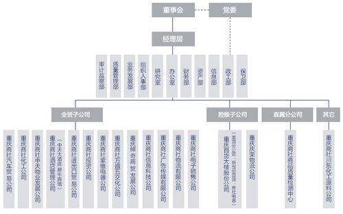 重慶商社集團組織機構