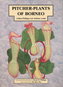 《婆羅洲的豬籠草》第一版封面，所示為圓盾豬籠草