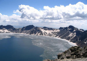 長白山西坡登天池