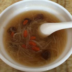 蛋花竹根薯粉糖水 蛋花竹根薯粉糖水