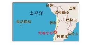 復活節島石像所在位置地圖