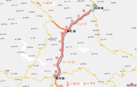 韓江西岸沿河s233線省道公路