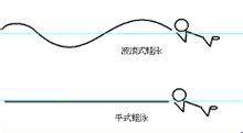 蛙泳示意圖