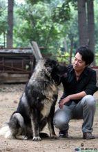 張津瑞和他的愛犬