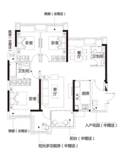 長沙時代傾城戶型圖