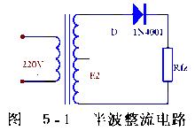 半波整流電路