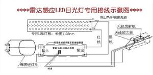 DC24V雷達感應LED日光燈