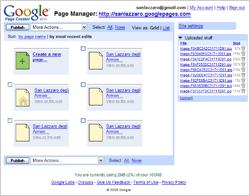 Google Page Creator