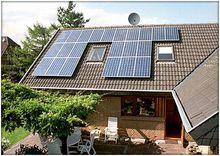 家用太陽能發電系統圖