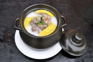 髮菜眉豆淡菜湯