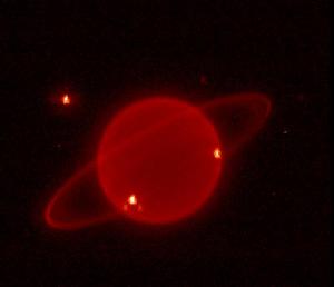 紅外線下的天王星