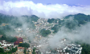 九華山九華街 