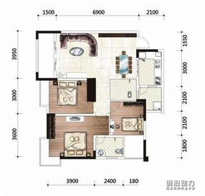 康田國際企業港戶型圖之二