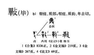 “㪤”演變圖