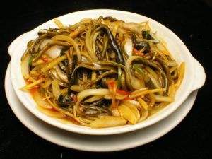 天麻鱔絲