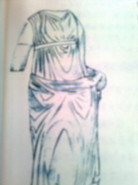 大宛埃斯哈塔亞歷山大遺址希臘風格女神像