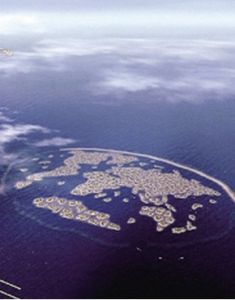 杜拜世界地圖島