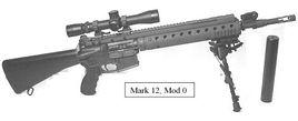 美國Mk.12Mod01特種用途步槍