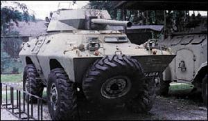 （圖）皇家馬來西亞三軍歷史博物館裝甲車實物展品