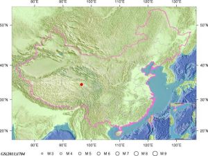 震源深度9千米