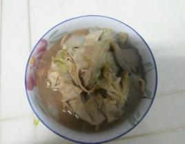 白菜燉乾豆腐扣