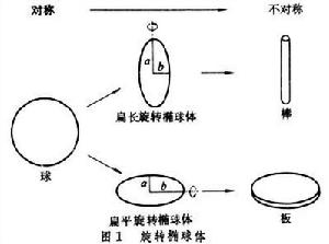 膠體質點的大小和形狀