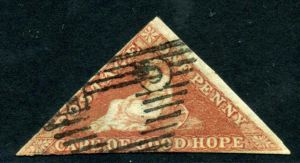 三角郵票