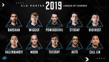 CLG2019賽季10人大名單