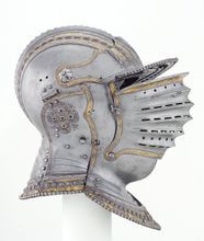 卡洛斯五世皇帝帶有護頜的頭盔