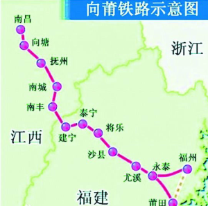 向莆鐵路