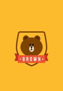 brown