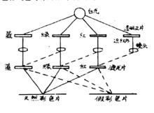 多光譜彩色合成光路示意圖