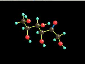 果糖的分子結構