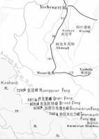 加II峰中國境內進山路線