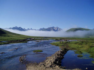 羌塘地區湖泊濕地