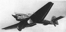 935 年底完成的第 3 號樣機 Ju 87V3