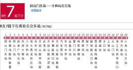 杭州公交B支7路